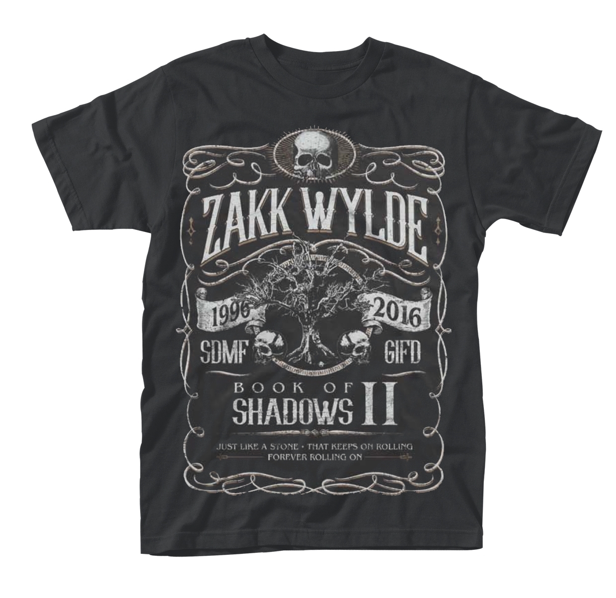 Zakk Wylde - Book Of Shadows 2 - T-Shirt - Music Megastore