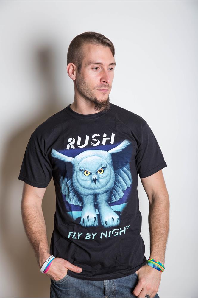 Rush - Fly By Night (Men's T-Shirt) - Music Megastore